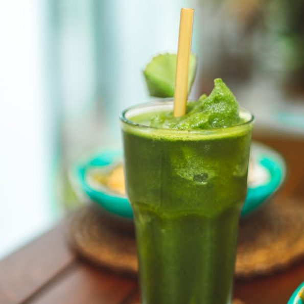 garlic green smoothie