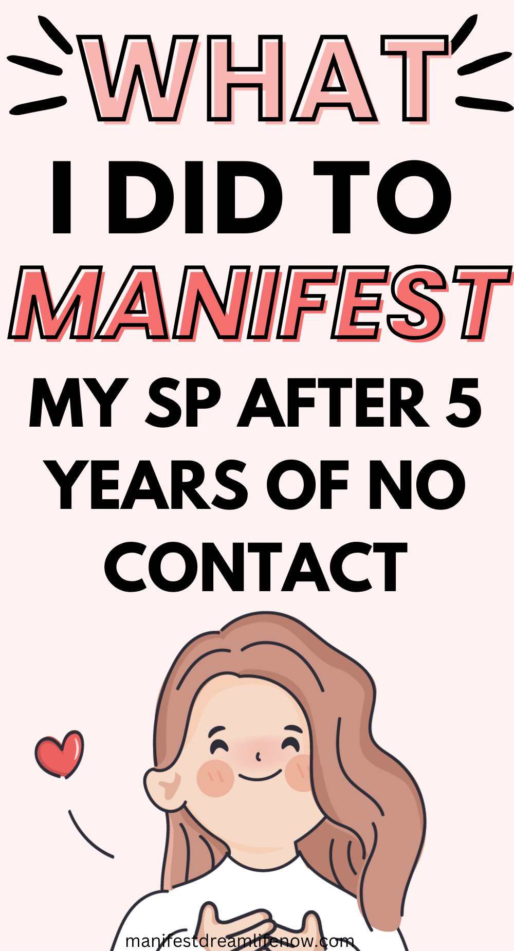 manifest from no contact with sp