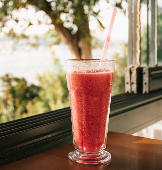 healthy smoothies with watermelon