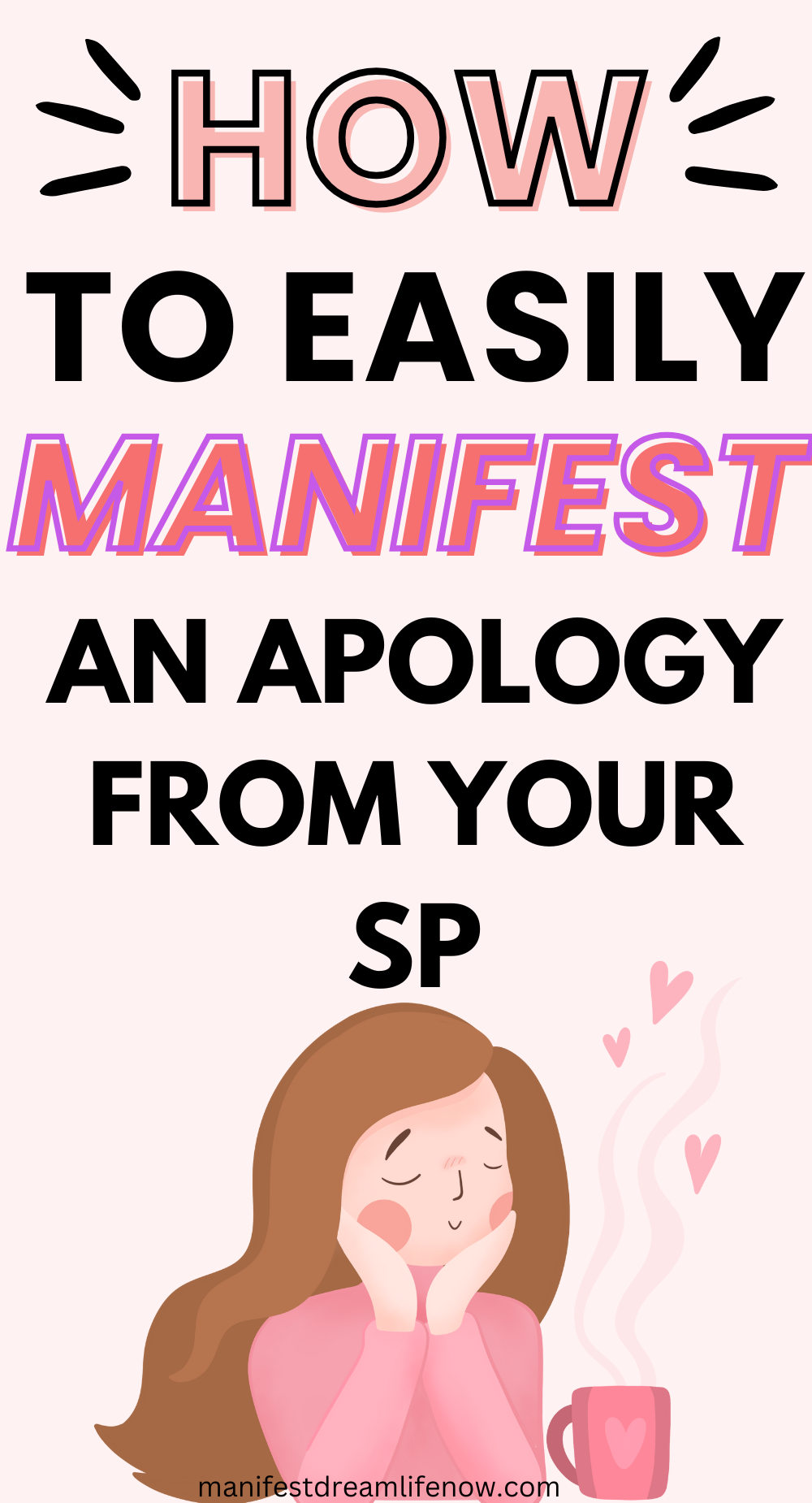 how to manifest sp to apologize