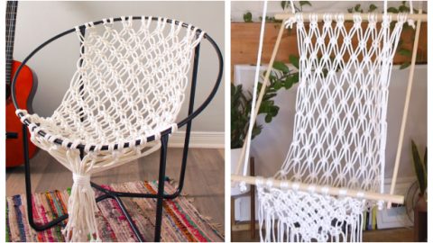 Image for DIY Macrame Hammock Chair Tutorial + Video