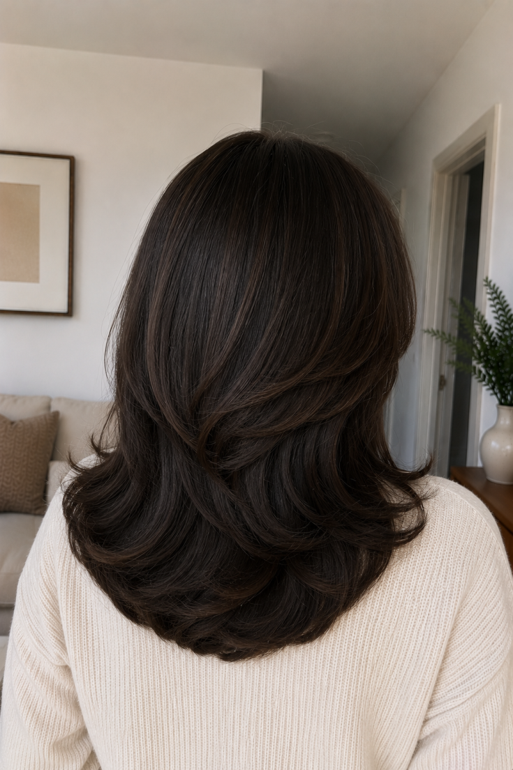 Dark Espresso Layered Blowout