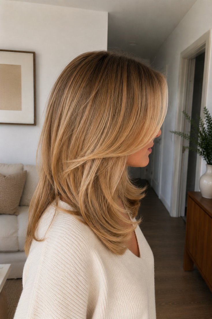 Image for Honey Blonde Face-Framing Blowout
