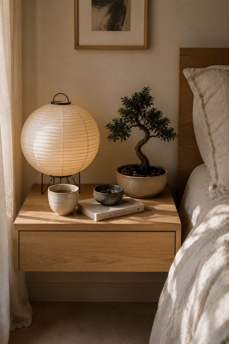 Japandi Nightstand